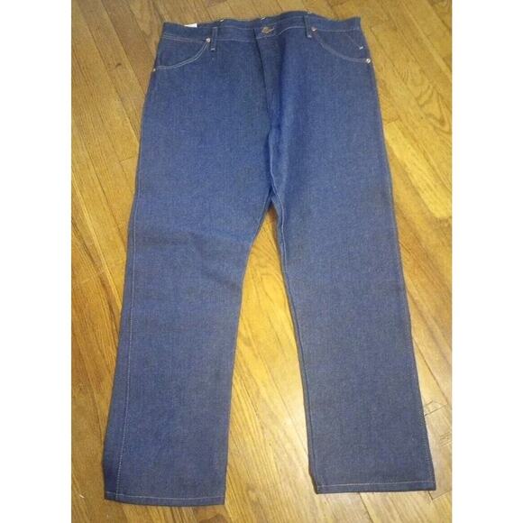Wrangler men's Pro Rodeo Cowboy Cut Competition Jeans 40x30 Blue NEW Heavyweight - Picture 3 of 5